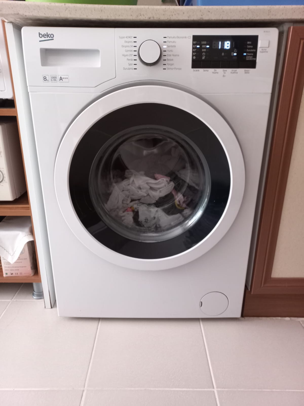 beko ikinci el çamaşır makinası